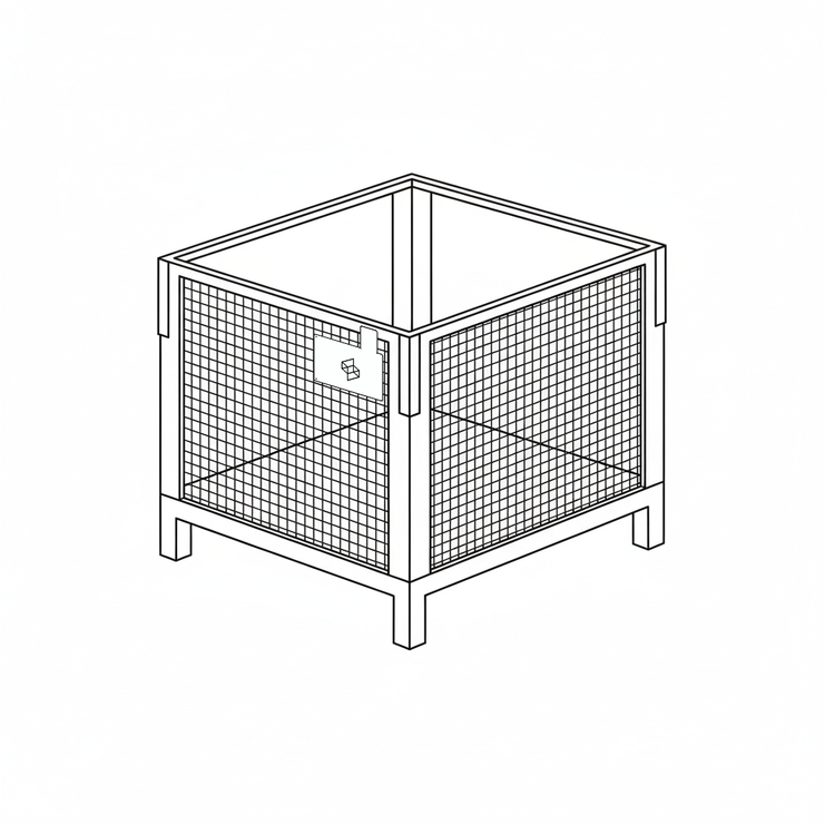 Metal Dust Container Label Label Placement Guidelines