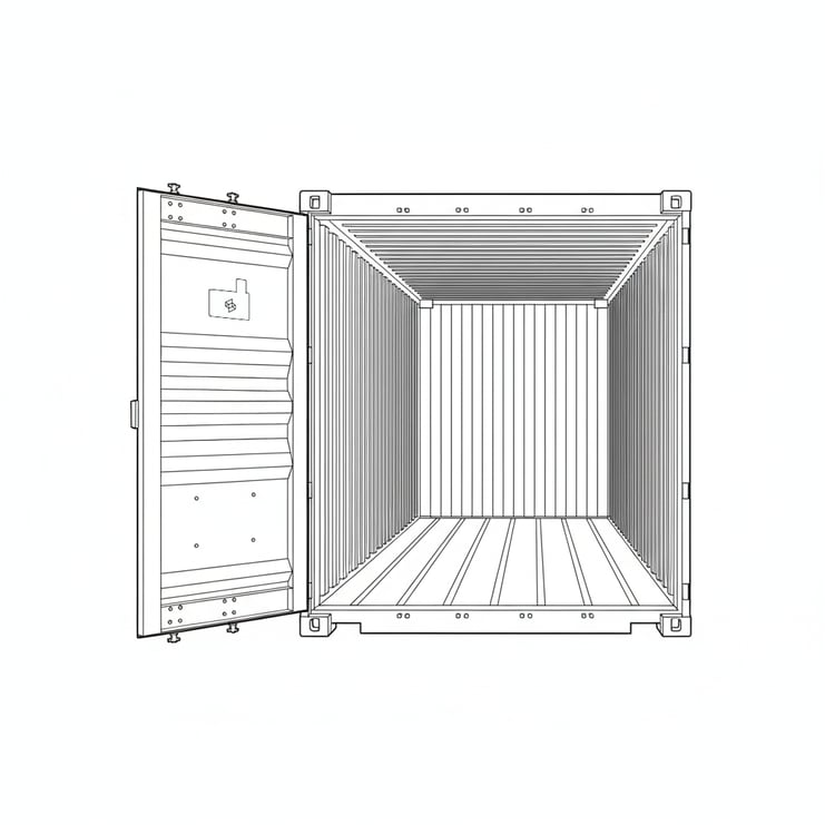 Part Load Container Indication Label Placement Guidelines